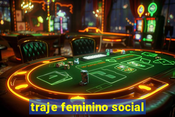 traje feminino social