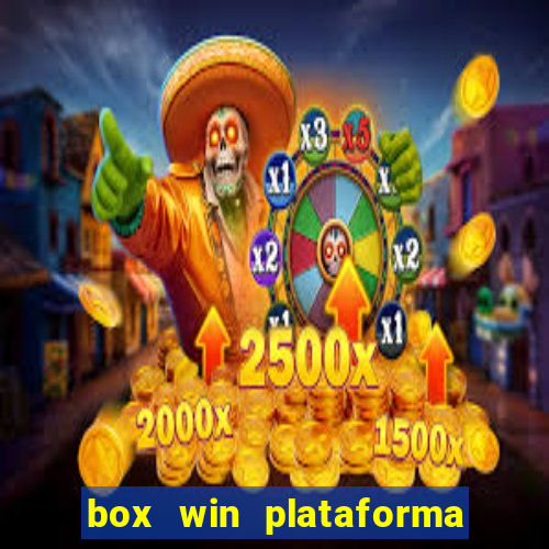 box win plataforma de jogos