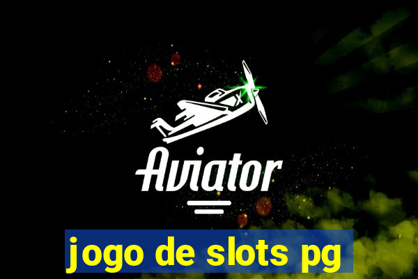 jogo de slots pg