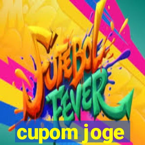 cupom joge