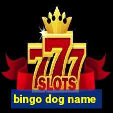 bingo dog name