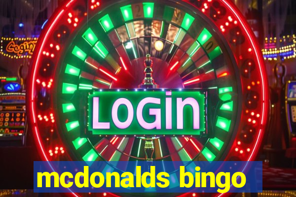 mcdonalds bingo