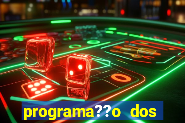 programa??o dos jogos de futebol