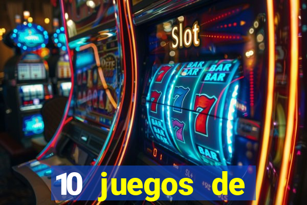 10 juegos de casino nombres