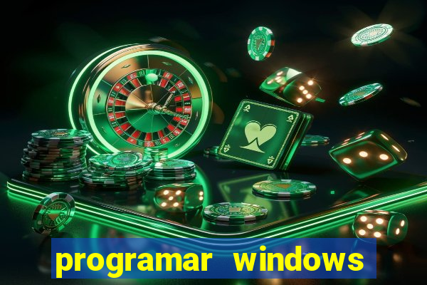 programar windows para desligar