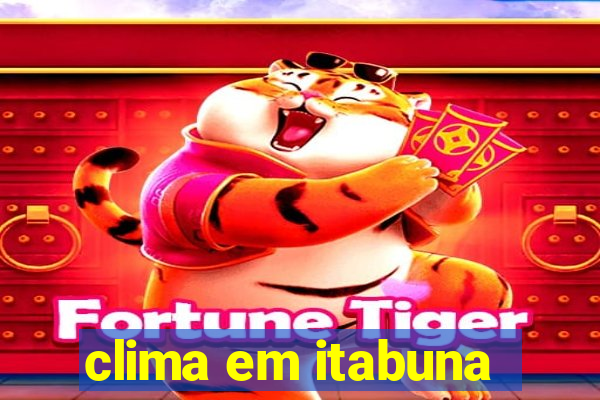 clima em itabuna