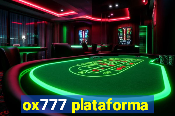 ox777 plataforma