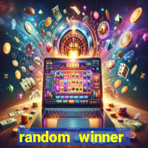 random winner triple play slot