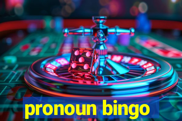 pronoun bingo