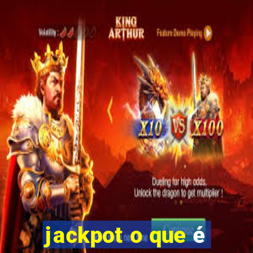 jackpot o que é