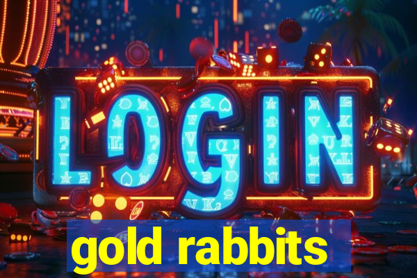 gold rabbits