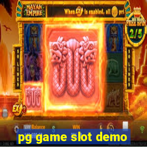 pg game slot demo