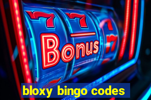 bloxy bingo codes