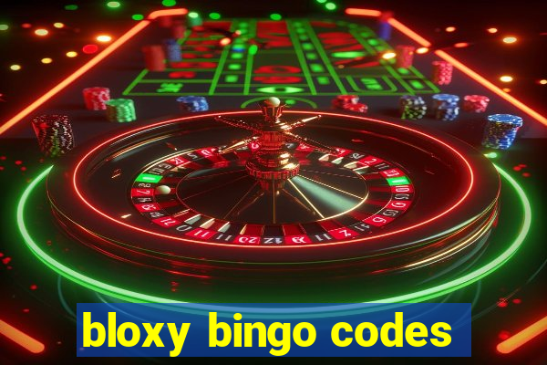 bloxy bingo codes