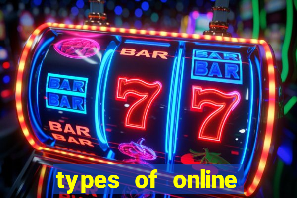 types of online casino games