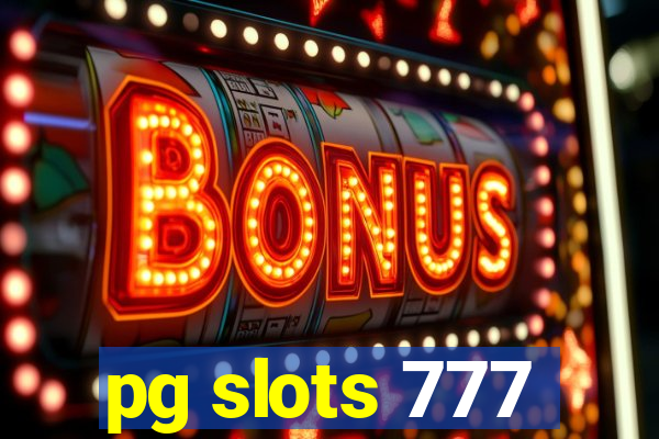 pg slots 777