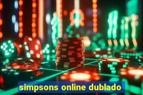 simpsons online dublado