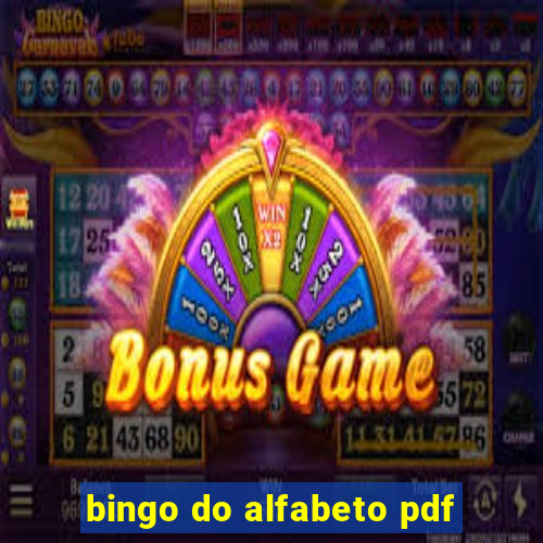 bingo do alfabeto pdf