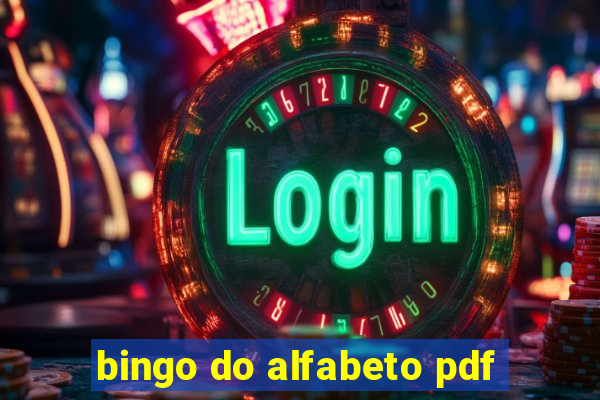 bingo do alfabeto pdf