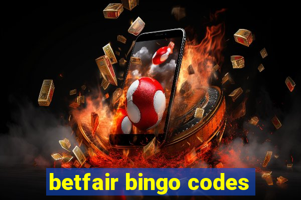 betfair bingo codes