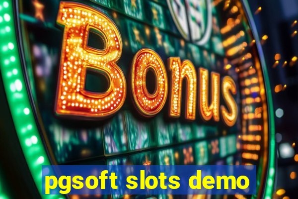 pgsoft slots demo