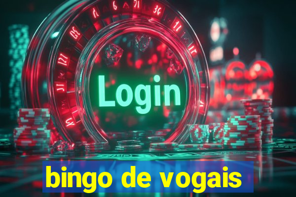 bingo de vogais