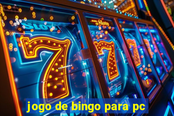 jogo de bingo para pc