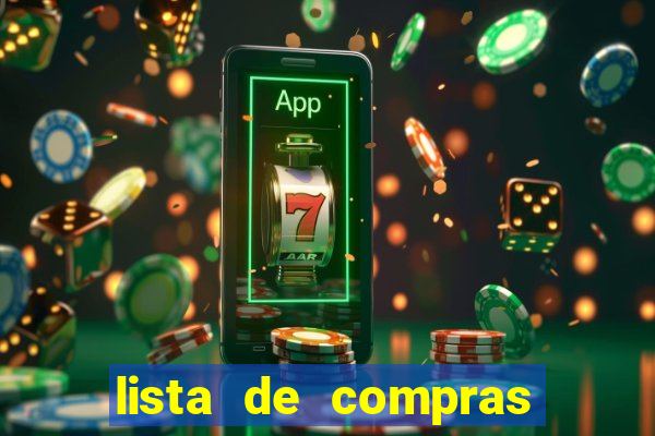 lista de compras supermercado completa pdf