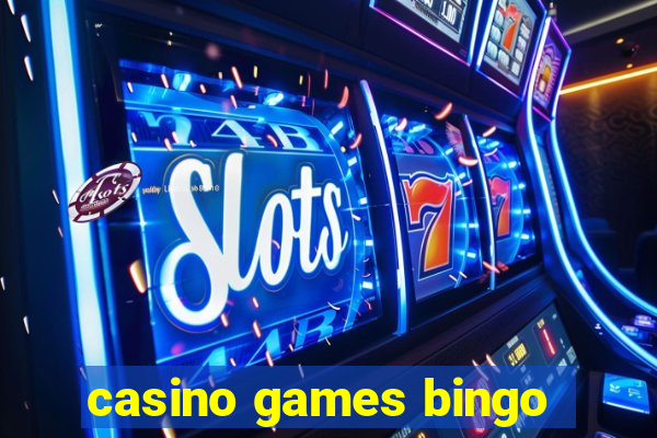 casino games bingo