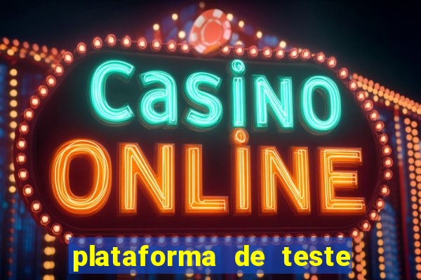 plataforma de teste pg demo