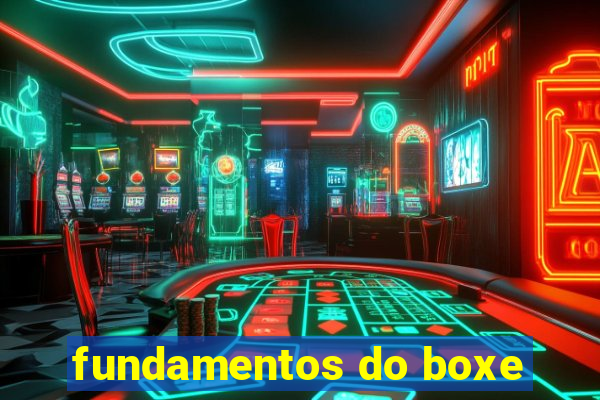 fundamentos do boxe