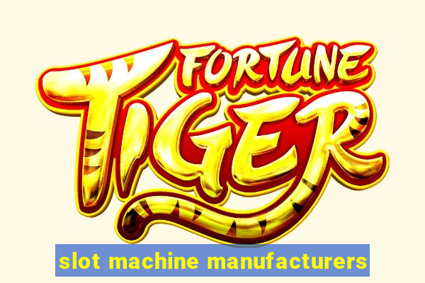 slot machine manufacturers