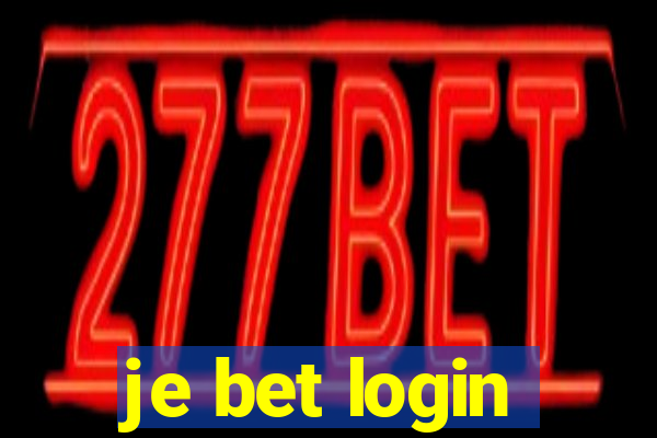 je bet login