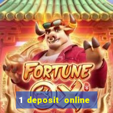 1 deposit online casino nz