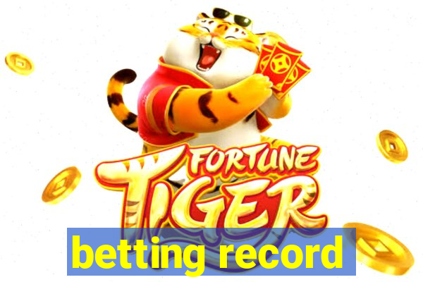 betting record