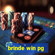 brinde win pg