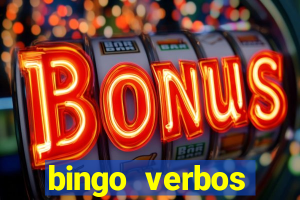 bingo verbos irregulares ingles