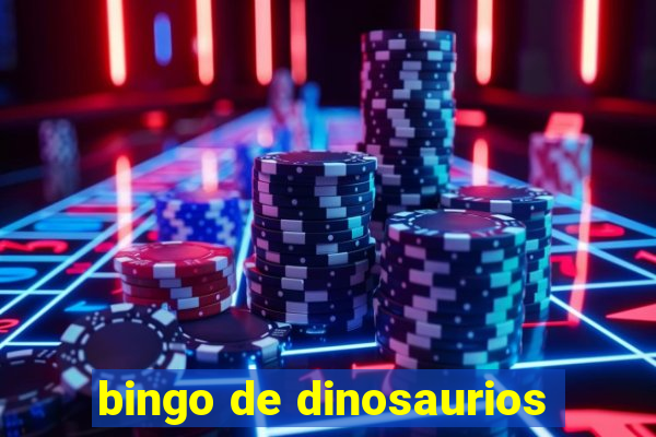 bingo de dinosaurios