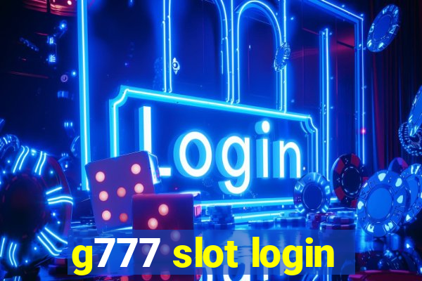 g777 slot login