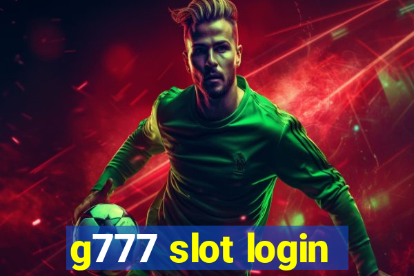 g777 slot login