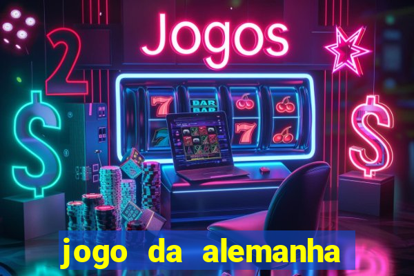 jogo da alemanha ao vivo