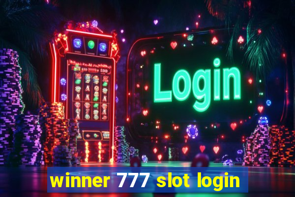 winner 777 slot login