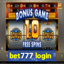 bet777 login