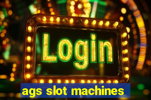 ags slot machines