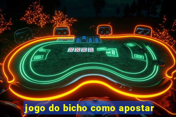 jogo do bicho como apostar