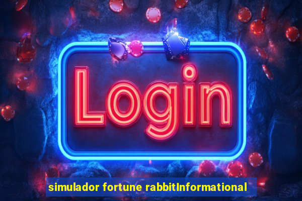 simulador fortune rabbitInformational