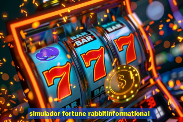 simulador fortune rabbitInformational