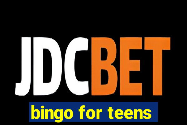 bingo for teens