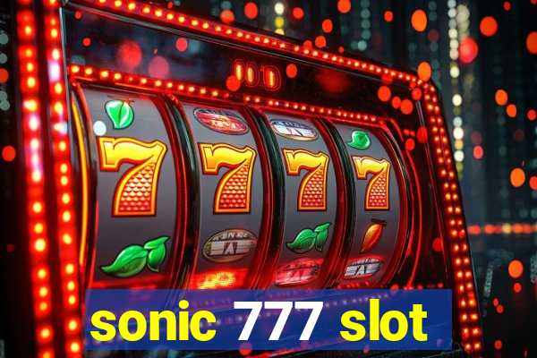 sonic 777 slot