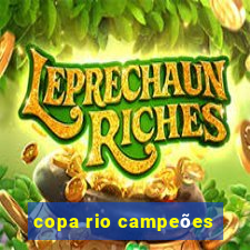 copa rio campeões